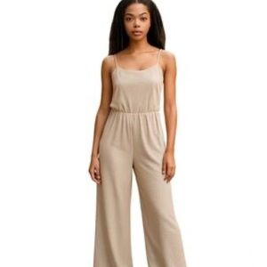 ANTISTAR Casual Jumpsuit SIZE l In soft pink color